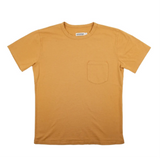 9oz Pocket T-Shirt in Mustard