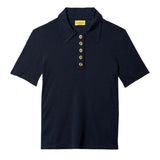 Women’s Ribbed Merino Polo