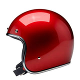 Biltwell Bonanza Helmet in metallic cherry red