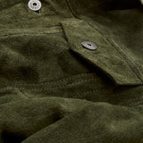 Close up of chest pocket