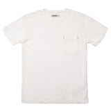 Freenote 9 ounce pocket tee in White