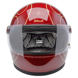 Gringo S Helmet | Gloss Red Flames