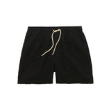 Black Linen Shorts