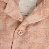 Blush Puzzlotec Cuba Terry Shirt Close up