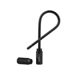 Closed Helix Keyring Black