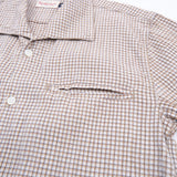 Freenote's Cayucos Shirt in White Plaid