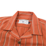 Dayton Shirt in Orange Stripe
