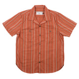 Dayton Shirt in Orange Stripe