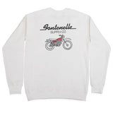 Fontenelle Supply Co Dirtbike Crew Neck in the color Ecru