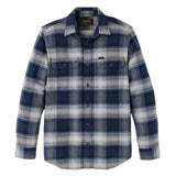 Filson vintage flannel navy plaid