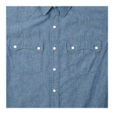 Buttons on Freenote Western Chambray Shirt