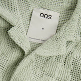 Galbanum Cuba Crochet Shirt Close Up