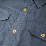 The Herman Shirt in Slate Blue