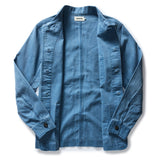 The Ojai Jacket | French Blue Herringbone