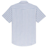 West Major Red Blue Stripe Oxford