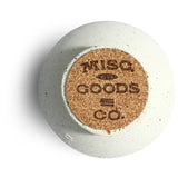 Cork bottom on incense holder