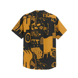 Back of Krispy Night Cuba Linen Shirt