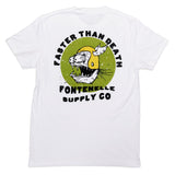 Back of Fontenelle Supply Co. Moto-Zombie Tee