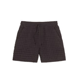 Nearly Black Porto Waffle Short