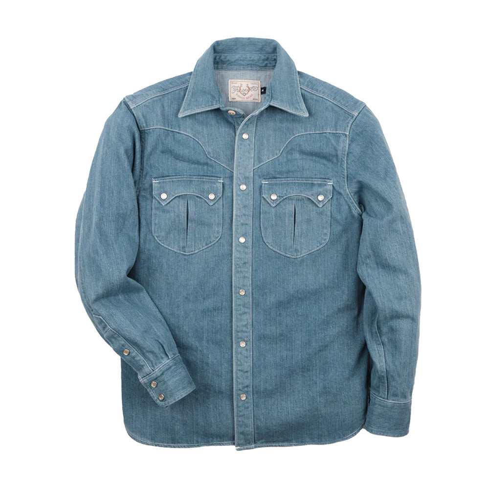 Sinclair Bleached Denim – Fontenelle Supply Co.
