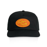 5 Panel Trusty Hat in Black