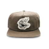 Walnut Hat with Zombie Patch