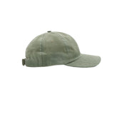 Waxed Canvas Baseball Cap | Light Moss
