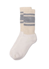 American Trench Grey mono stripe sock