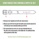 1 1/4" Camp Belt | Nickel Plate