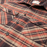 Close up of front of Benson Overshirt