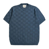 Caetano Check Knitted Top