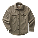 Taylor Stitch Division Shirt in cypress sashiko, front