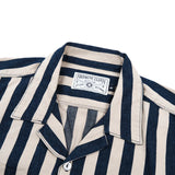 Dayton Indigo Wide Stripe