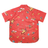 Back of Hawaiian shirt