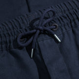 Close up of drawstring closure at waist