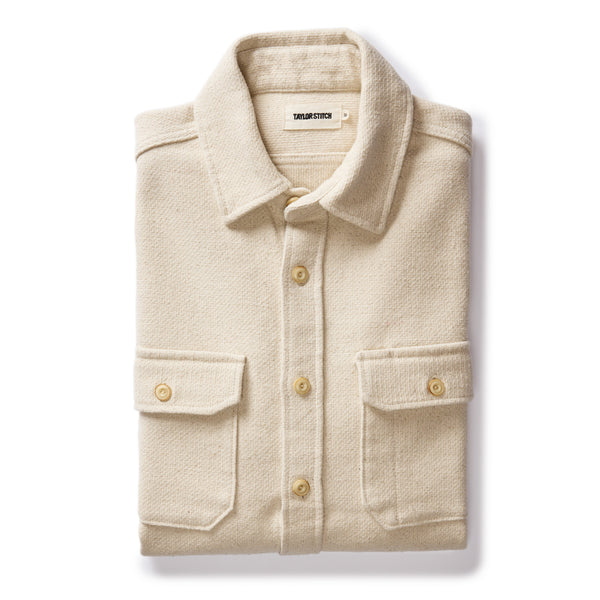 Division Shirt in Birch, folded