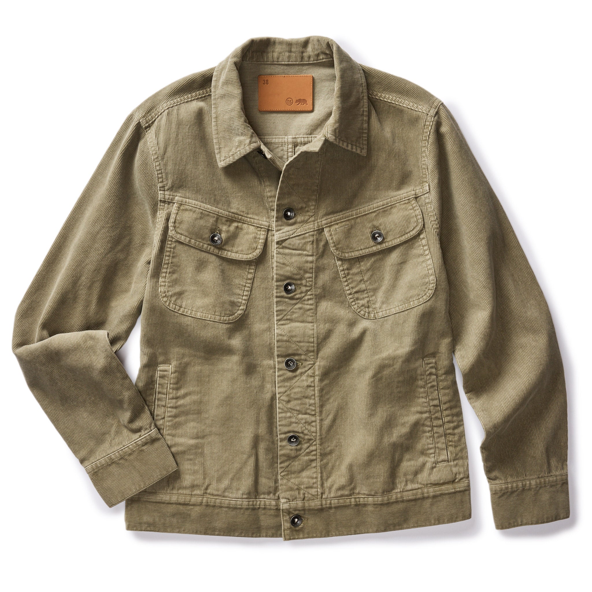 Long Haul Jacket Light Sage Cord Fontenelle Supply Co