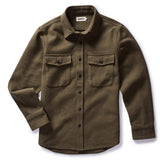 Maritime Shirt in Fatigue Olive Moleskin