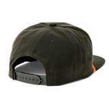 Back angled view of cap