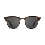 shwood eugene sunglasses striped ebony