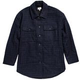 Women’s Warren Coat | Navy Windowpane