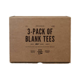 A 3 Pack of Blank Tees Box.