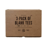 A 3 Pack of Blank Tees Box.