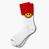 Smiley Face Hippie Feet Socks