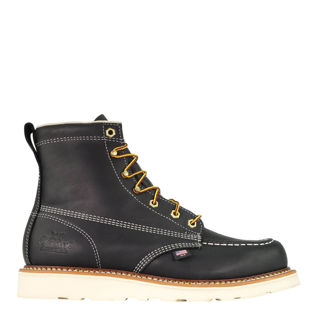6 Moc Toe Work Boot Black Fontenelle Supply Co