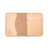 Natural Leather with White Stitching