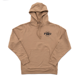 Front of FSC Cowboy Hoodie in Sandstone