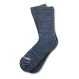 Merino Navy Hippie Feet Sock