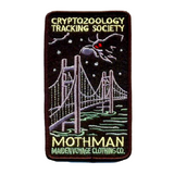 mothman bride embroidered patch