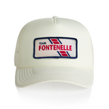Team Fontenelle Trucker Cap in Ecru